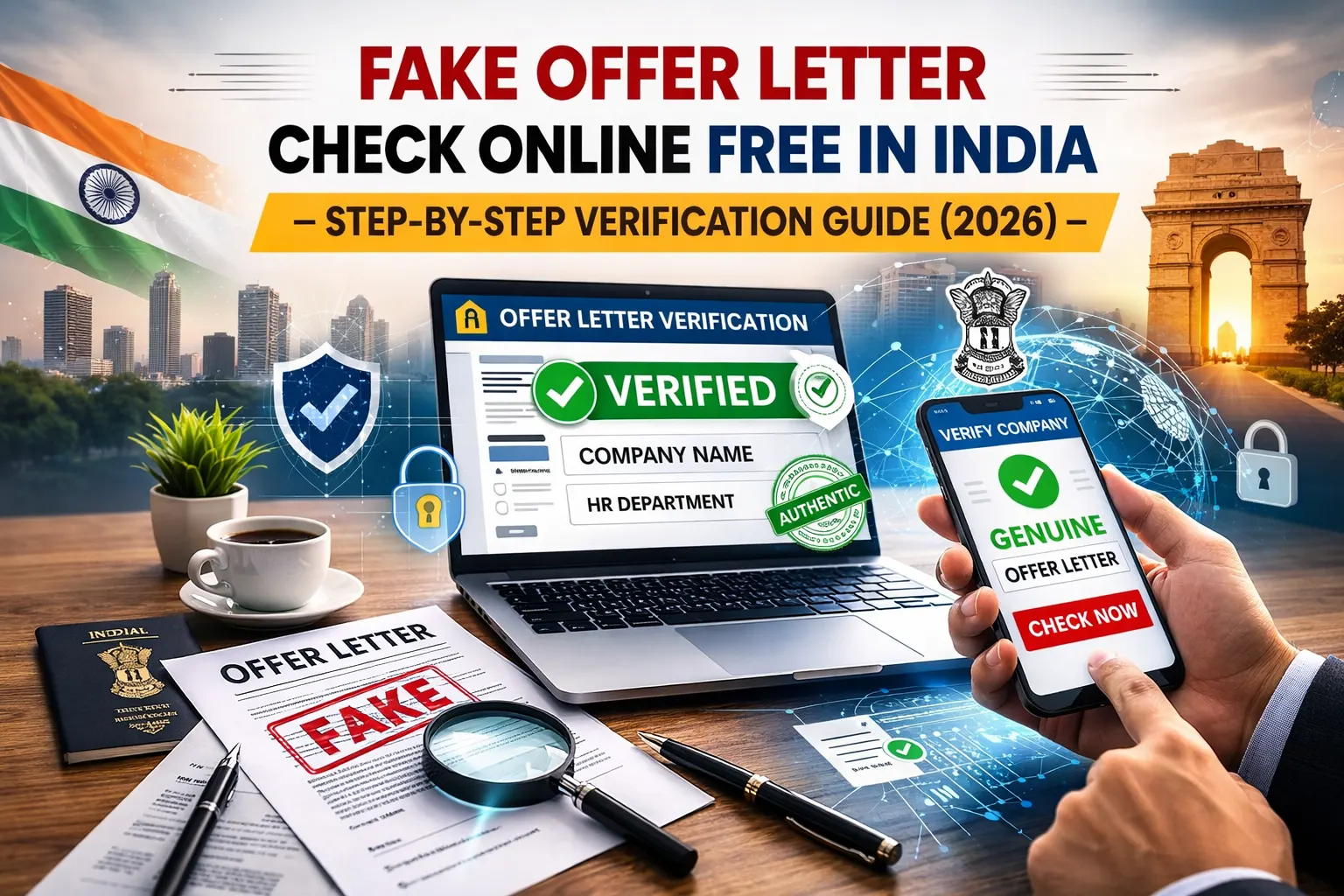 Fake Offer Letter Check Online Free in India – Step-by-Step Verification Guide (2026)