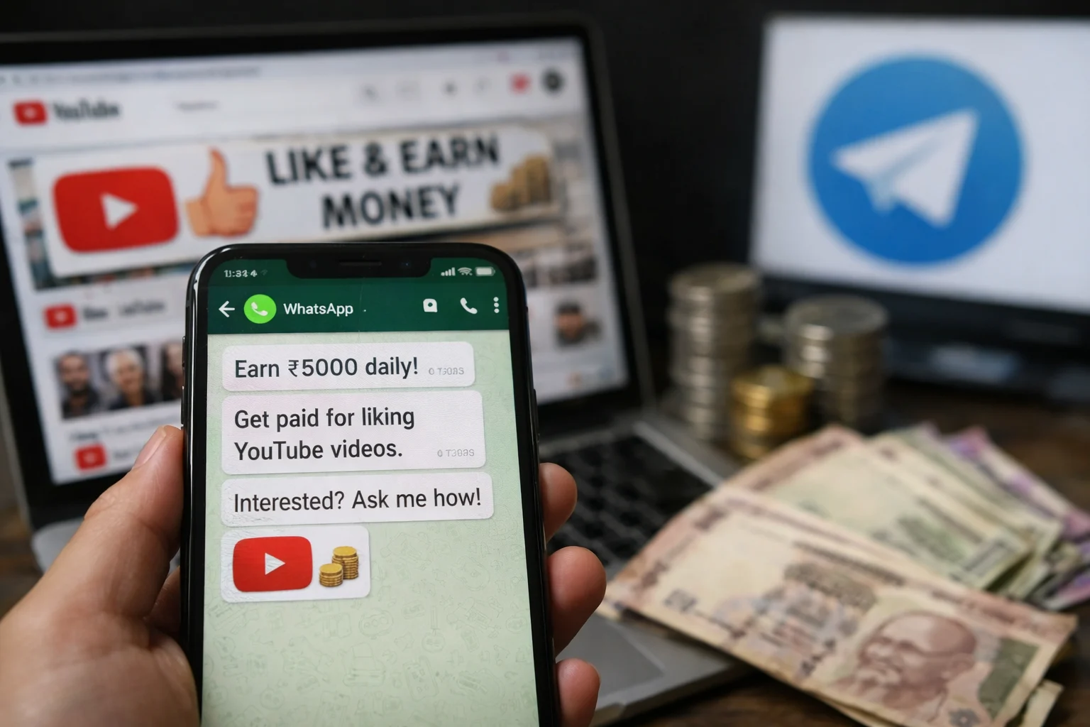 Like YouTube Videos And Earn Money Scam: How Indians Lost Crores
