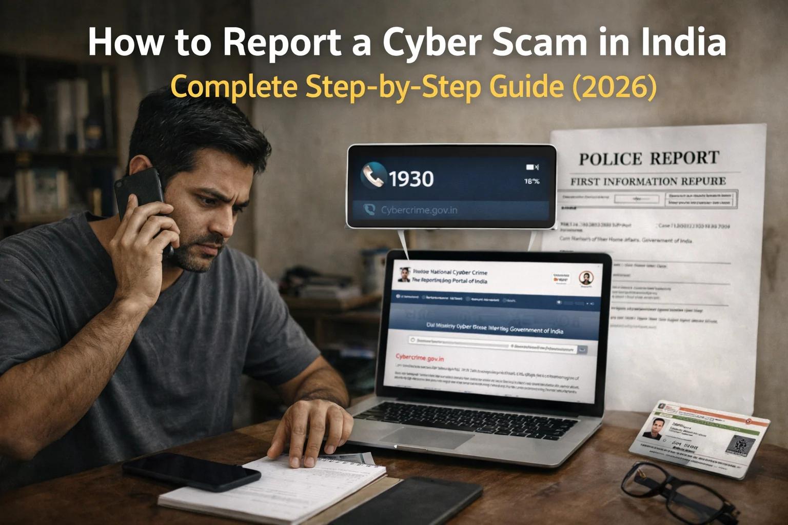 How to Report a Cyber Crime in India: Complete Step-by-Step Guide (2026)