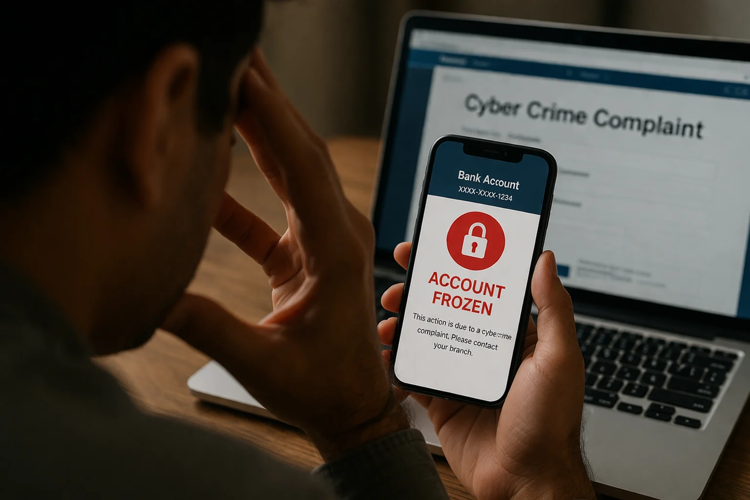 How to Unfreeze Bank Account Frozen by Cyber Crime in India