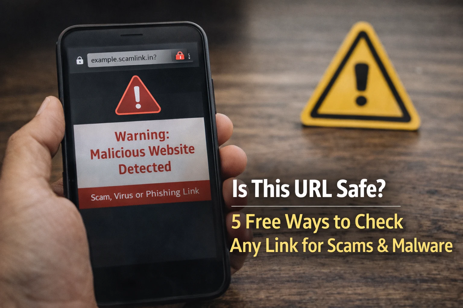 Is This URL Safe? 5 Free Ways to Check Any Link for Scams & Malware