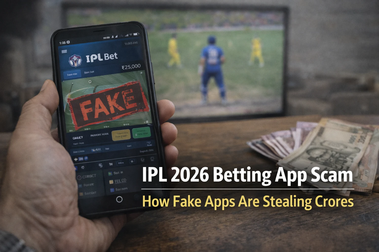 IPL 2026 Betting App Scam – How Fake Apps Are Stealing Crores