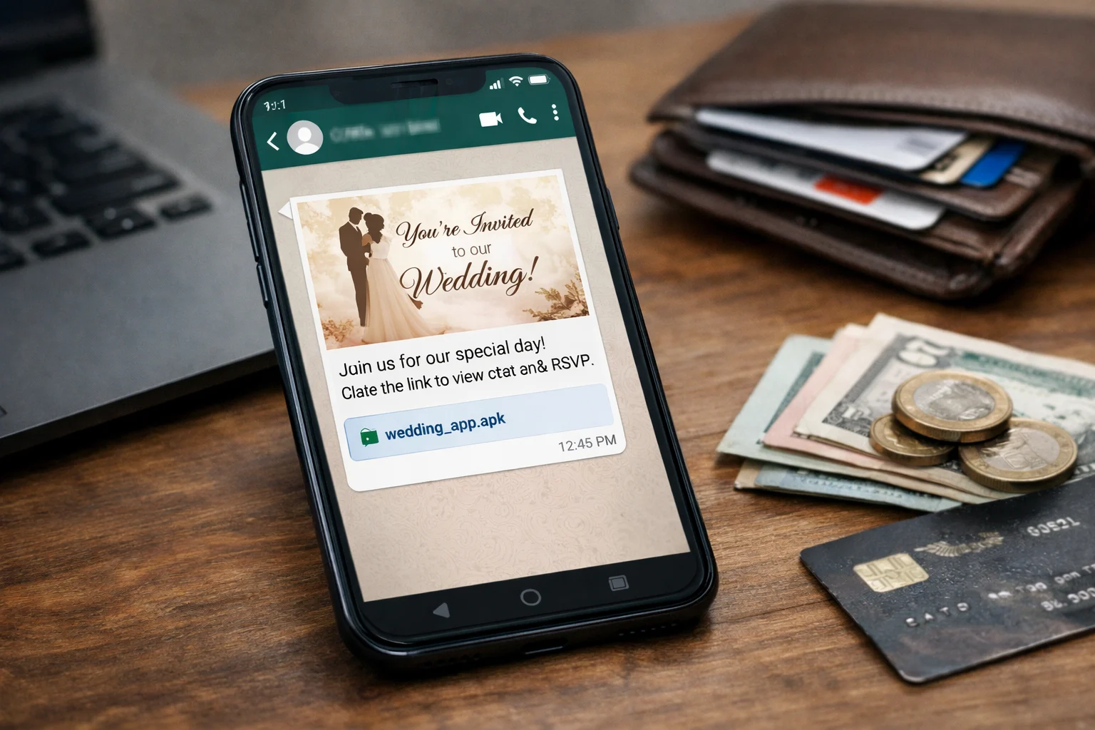 WhatsApp Wedding Invite Scam: One Tap Can Empty Your Bank
