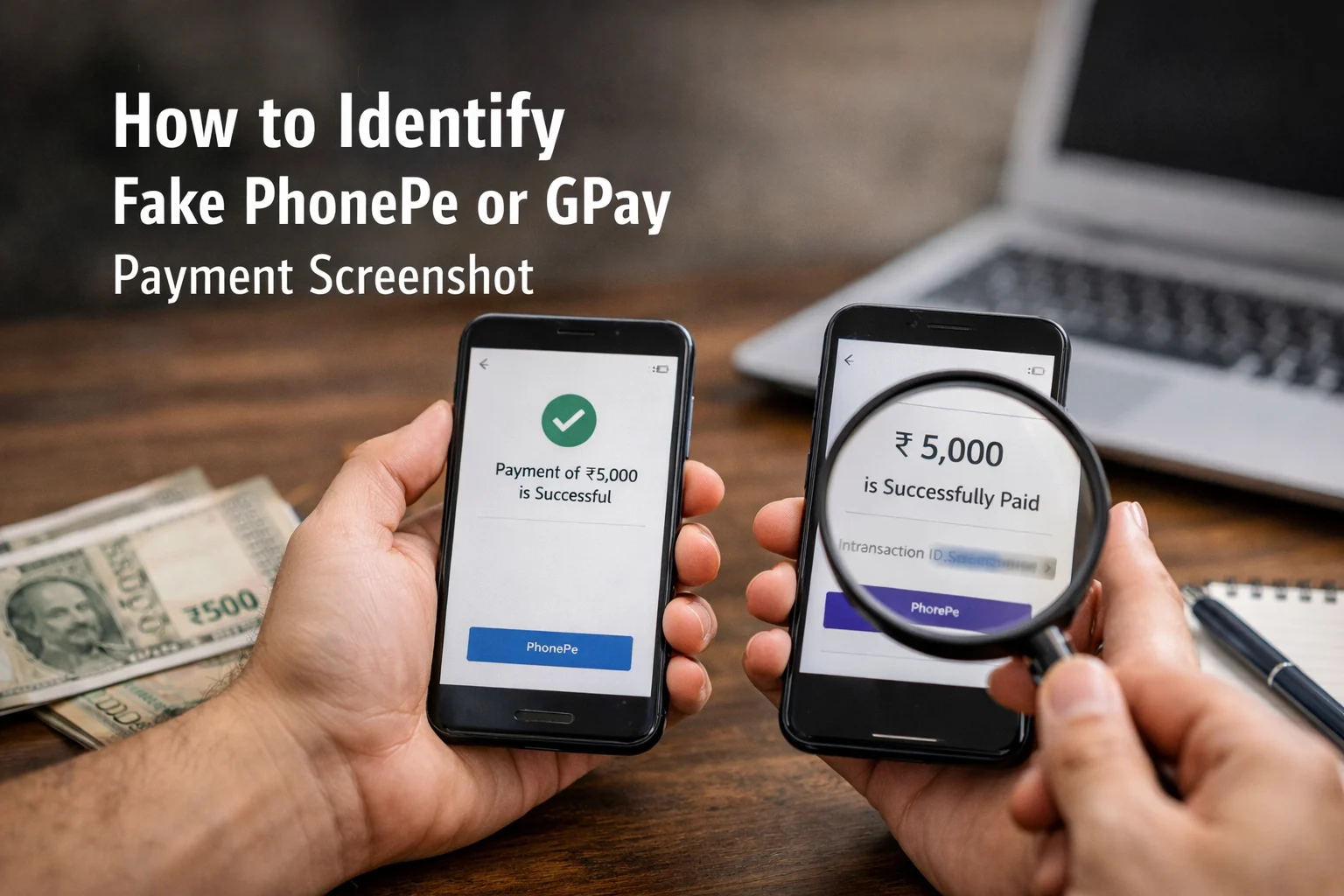 Fake PhonePe Screenshot: 7 Ways to Catch It Before You Lose Money