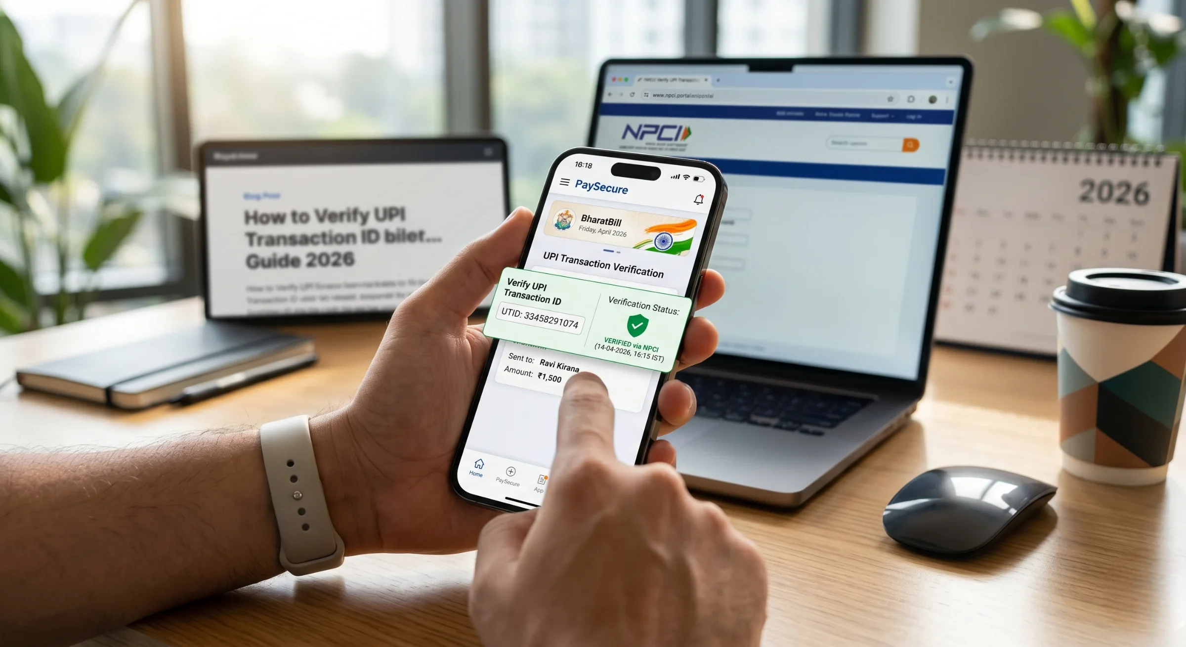How to Verify UPI Transaction ID Online (Step-by-Step Guide 2026)