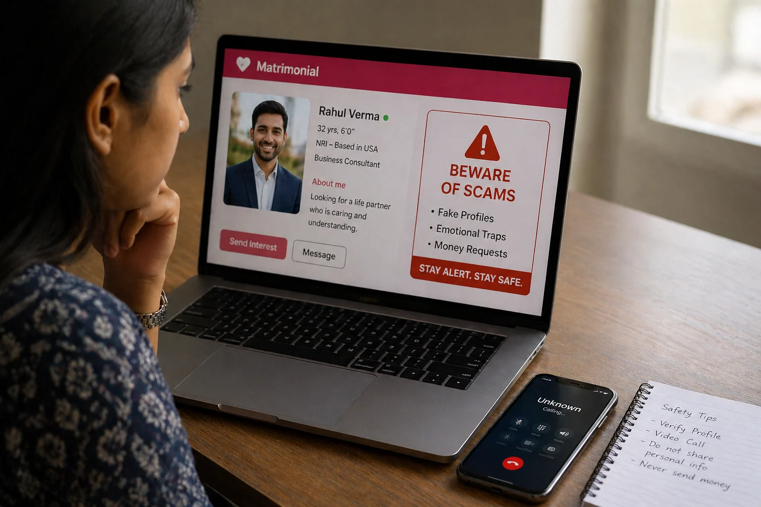 Matrimonial Scam in India: Fake Profiles, NRI Fraud and How to Stay Safe