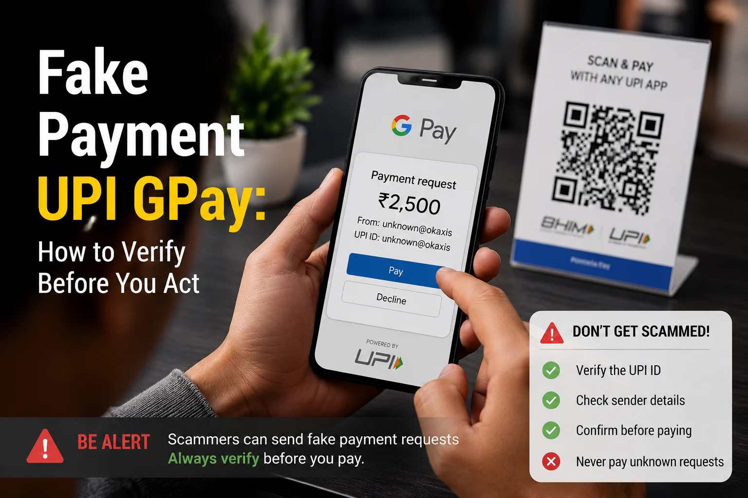 fake payment upi gpay